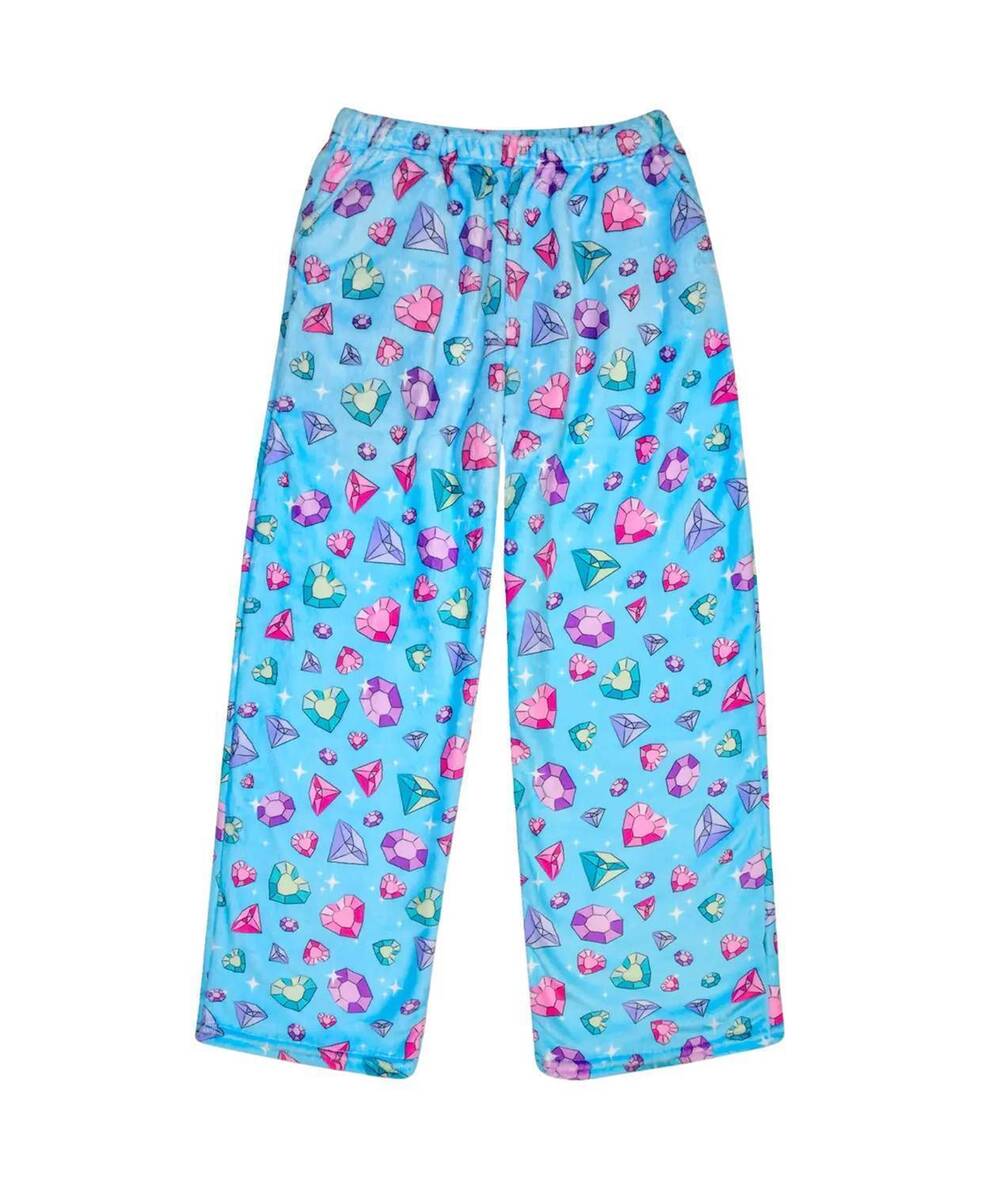NEW ISCREAM girls jazzy jewel plush pants in multi